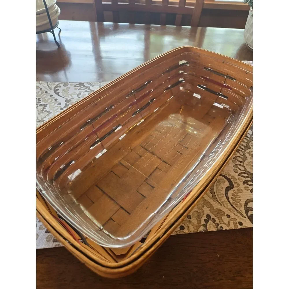 Longaberger handwoven basket